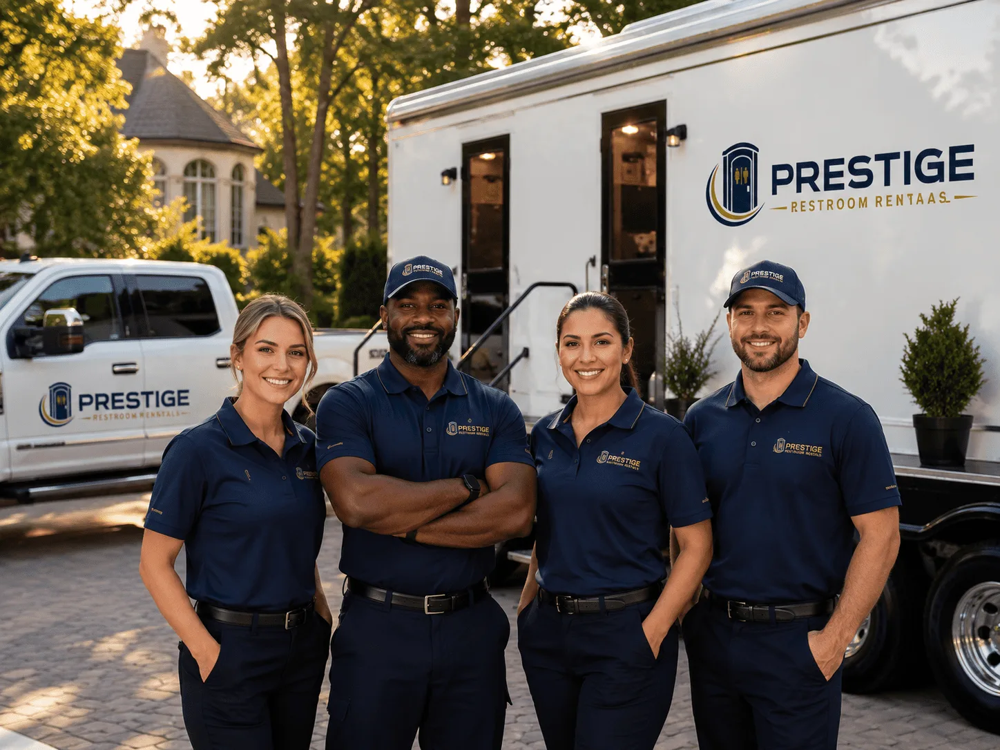 Trusted Luxury Portable Restrooms company in Cameron, OH